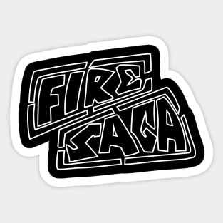 Fire Saga Sticker